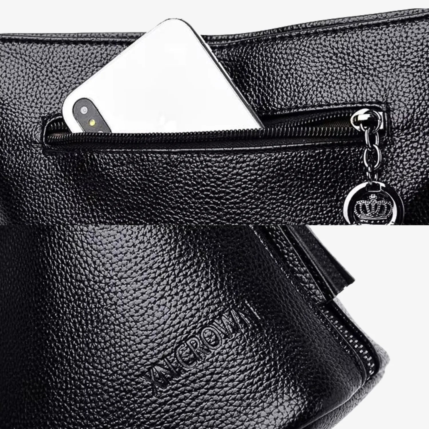Paris Leather Crossbody Bag