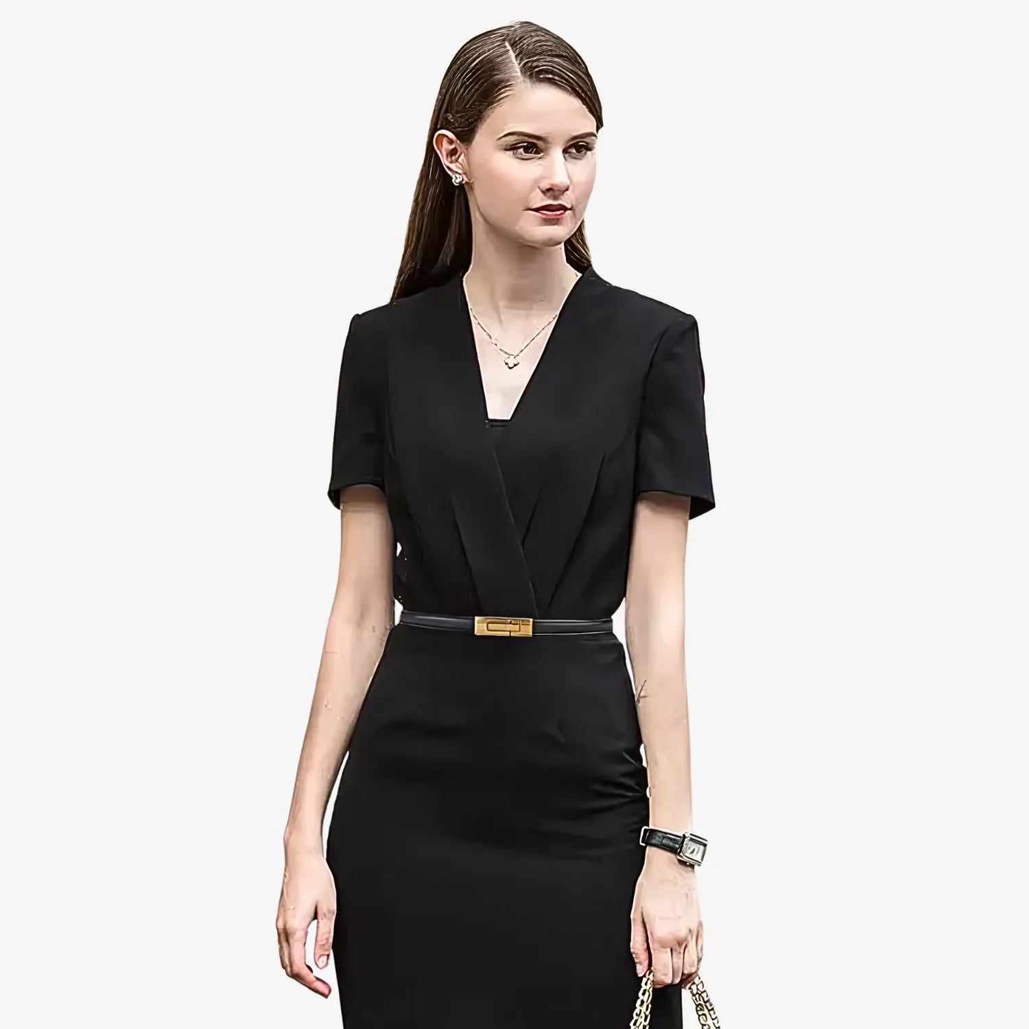 Women's Skinny Leather Belt