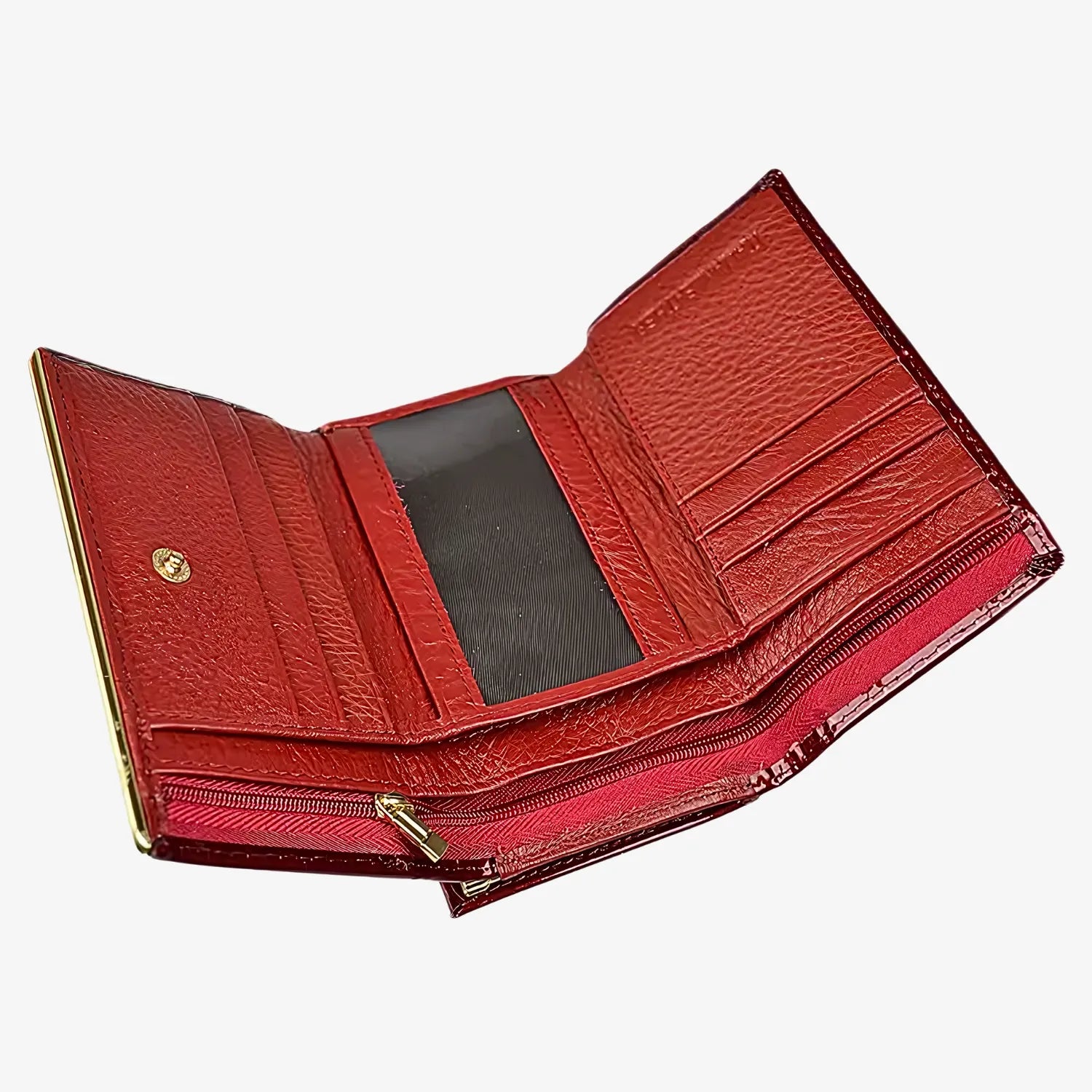 Jet Luxe Leather Women's Wallet