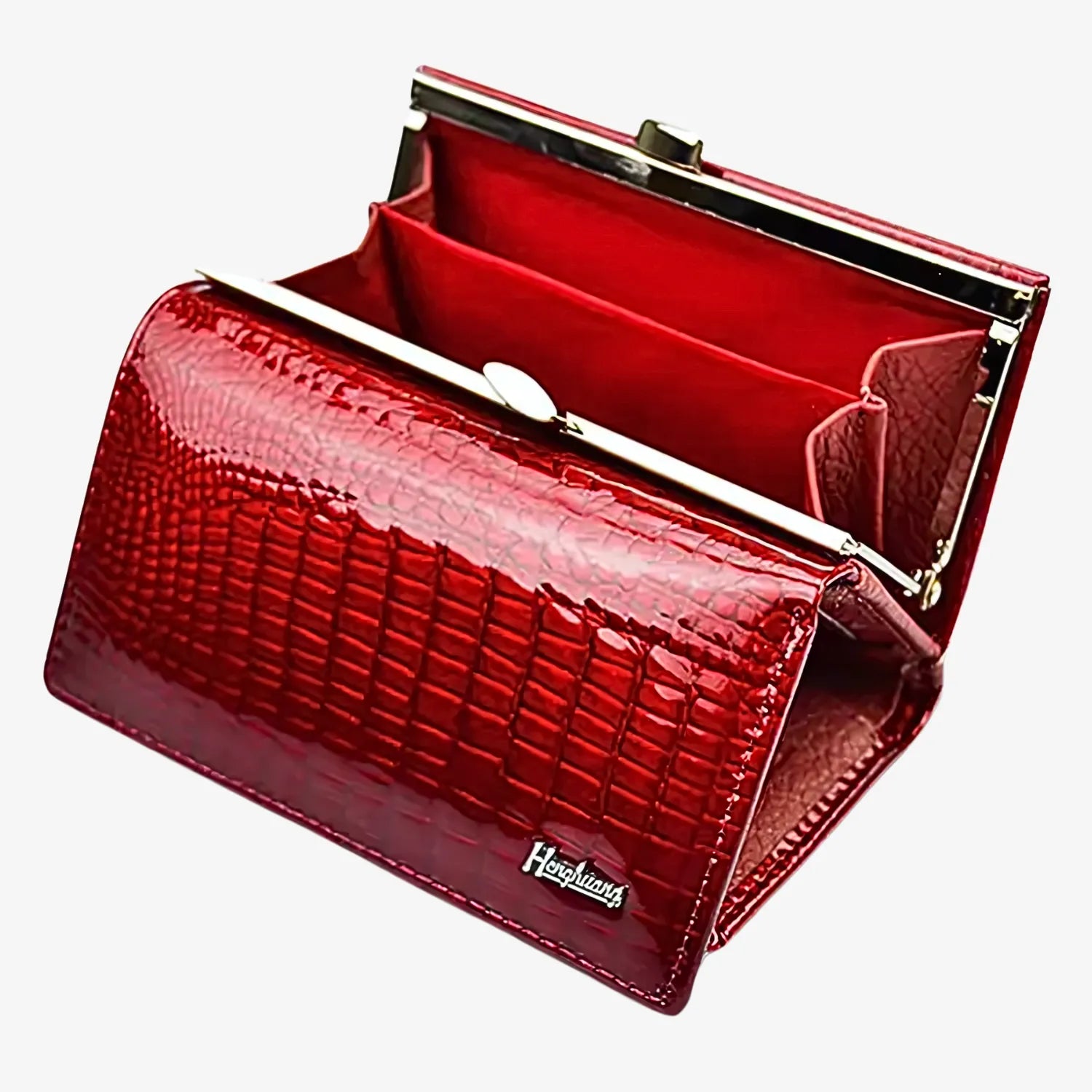 Jet Luxe Leather Women's Wallet