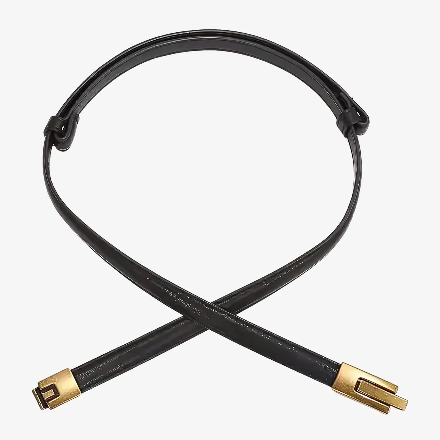 Women's Skinny Leather Belt