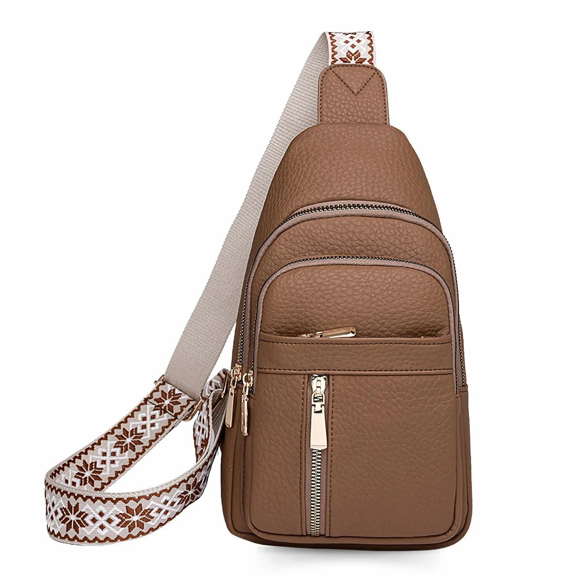Bolsa Flexível em Couro Feminina - Guard Vogue